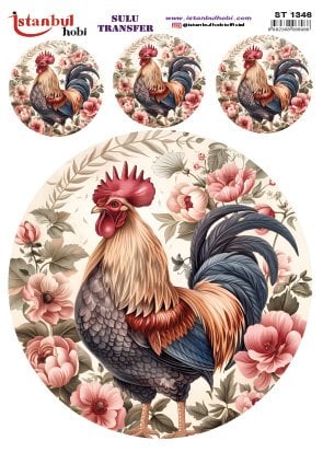 Sulu Transfer Kağıdı 25x35cm ST-1346