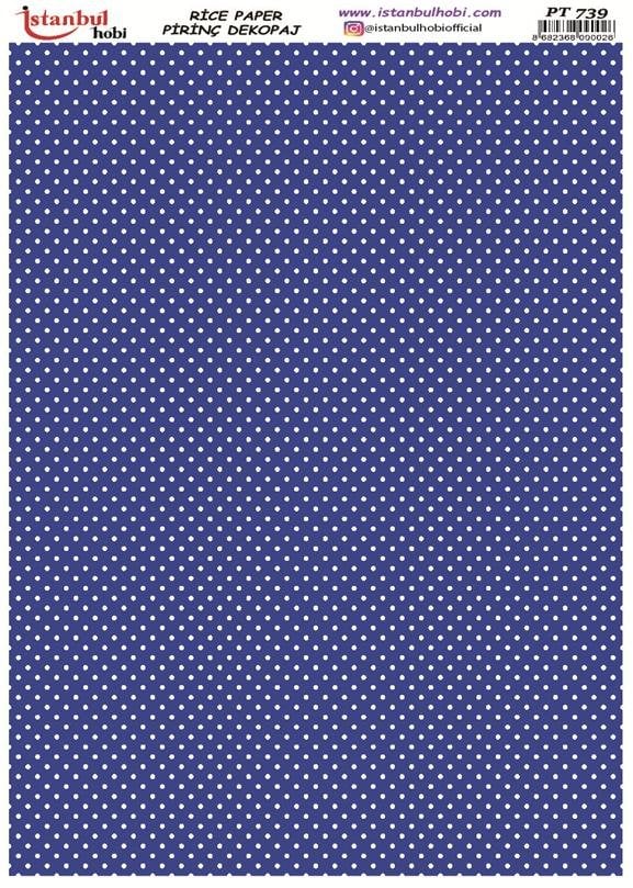 Pirinç Dekopaj Kağıdı 30x42cm PT-739