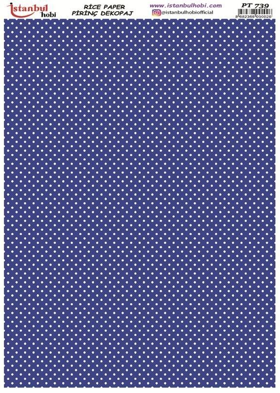 Pirinç Dekopaj Kağıdı 30x42cm PT-739