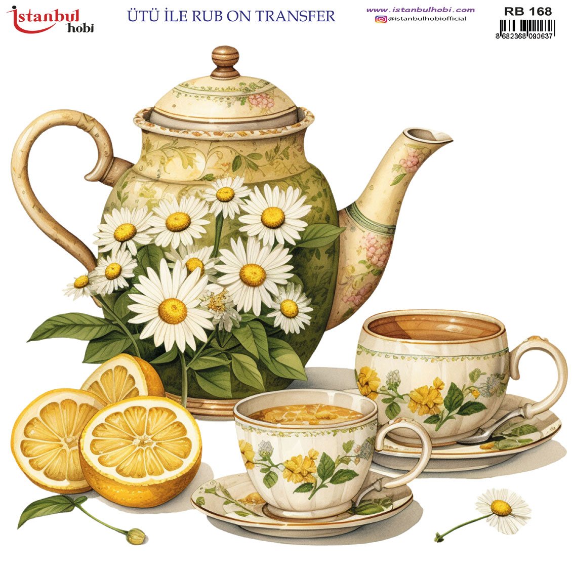 Ütü İle Rub On Transfer 30x30cm RB168