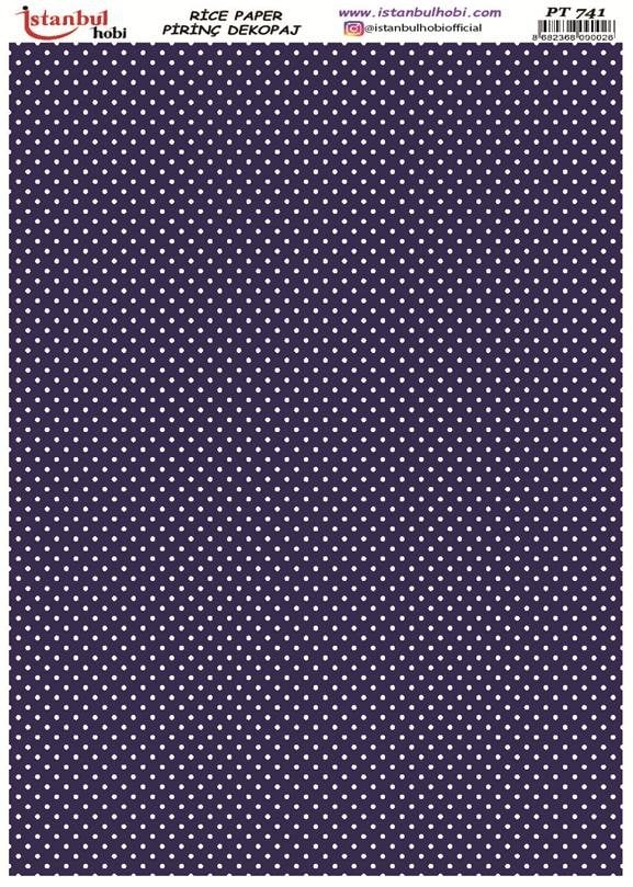 Pirinç Dekopaj Kağıdı 30x42cm PT-741