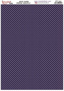 Pirinç Dekopaj Kağıdı 30x42cm PT-741