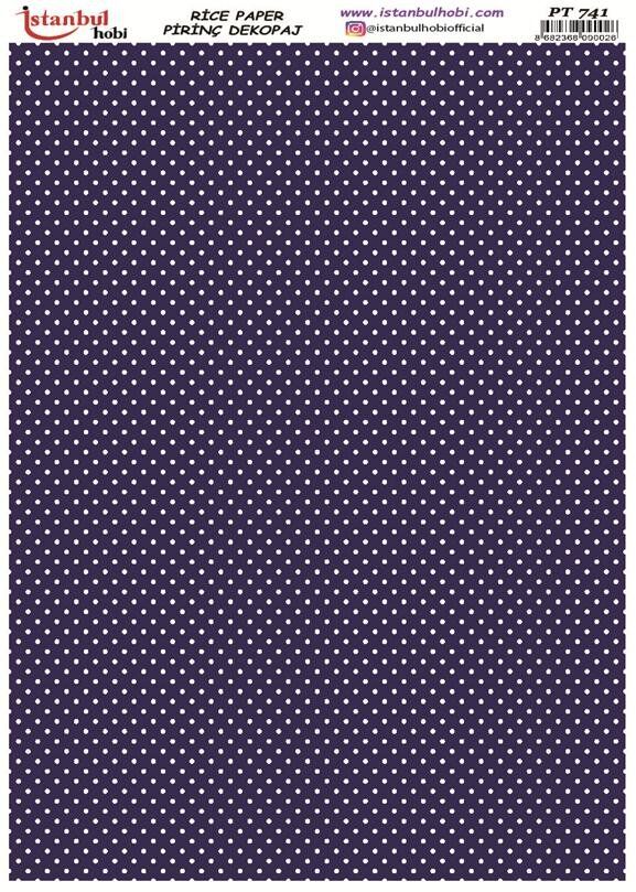 Pirinç Dekopaj Kağıdı 30x42cm PT-741