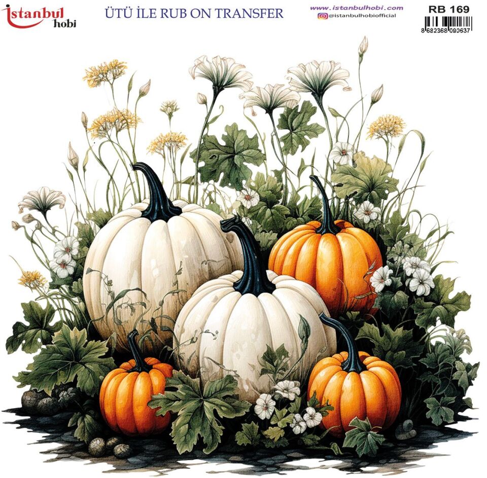 Ütü İle Rub On Transfer 30x30cm RB169