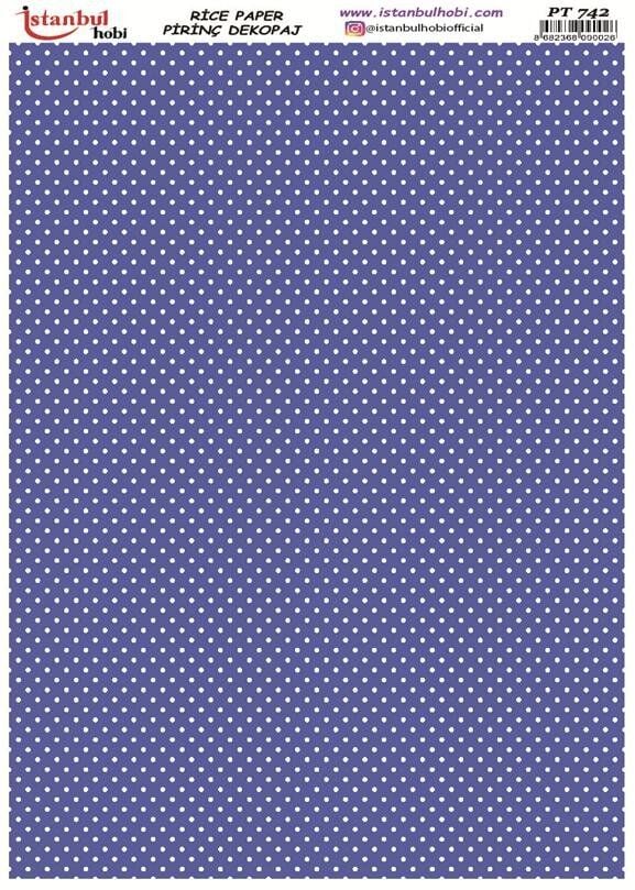 Pirinç Dekopaj Kağıdı 30x42cm PT-742