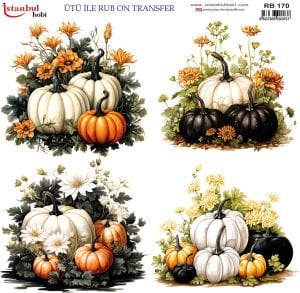 Ütü İle Rub On Transfer 30x30cm RB170