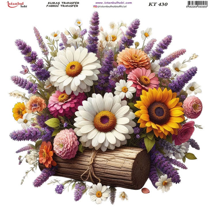 Kumaş Transfer Kağıdı 20x20cm KT-430