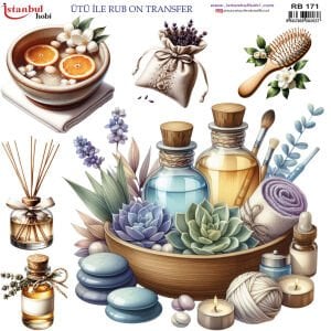 Ütü İle Rub On Transfer 30x30cm RB171