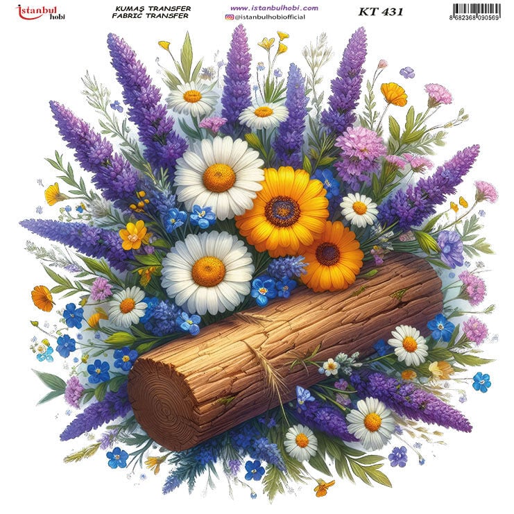 Kumaş Transfer Kağıdı 20x20cm KT-431