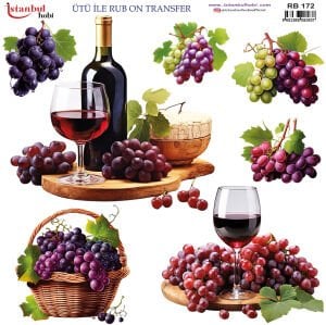 Ütü İle Rub On Transfer 30x30cm RB172