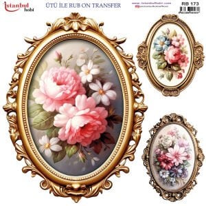 Ütü İle Rub On Transfer 30x30cm RB173