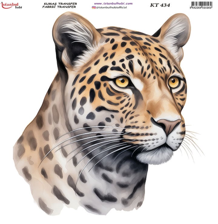 Kumaş Transfer Kağıdı 20x20cm KT-434