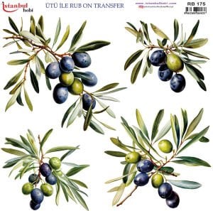 Ütü İle Rub On Transfer 30x30cm RB175