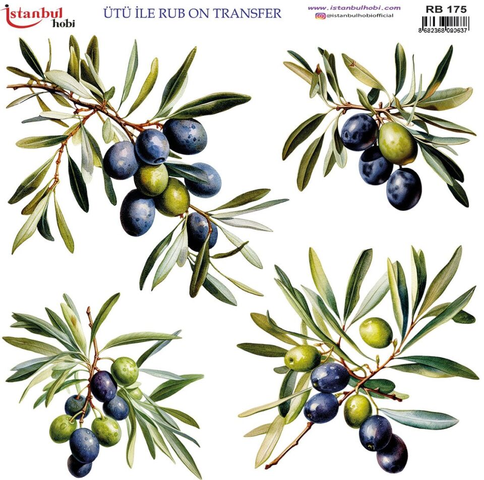 Ütü İle Rub On Transfer 30x30cm RB175