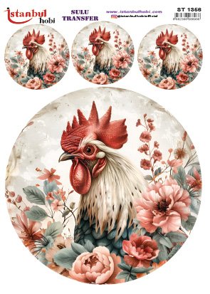 Sulu Transfer Kağıdı 25x35cm ST-1356