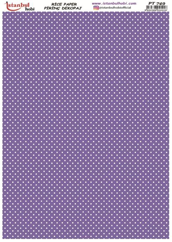 Pirinç Dekopaj Kağıdı 30x42cm PT-749