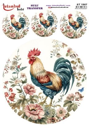 Sulu Transfer Kağıdı 25x35cm ST-1357