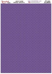 Pirinç Dekopaj Kağıdı 30x42cm PT-750
