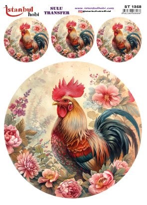 Sulu Transfer Kağıdı 25x35cm ST-1358