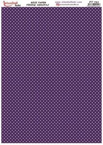 Pirinç Dekopaj Kağıdı 30x42cm PT-751