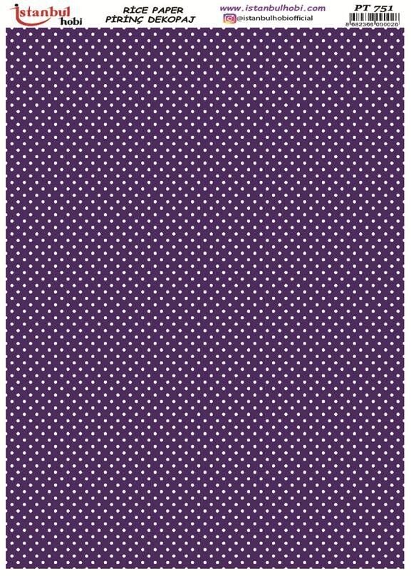 Pirinç Dekopaj Kağıdı 30x42cm PT-751