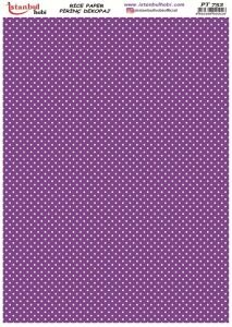 Pirinç Dekopaj Kağıdı 30x42cm PT-752