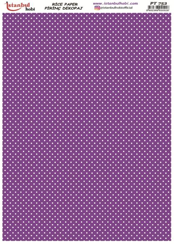 Pirinç Dekopaj Kağıdı 30x42cm PT-752