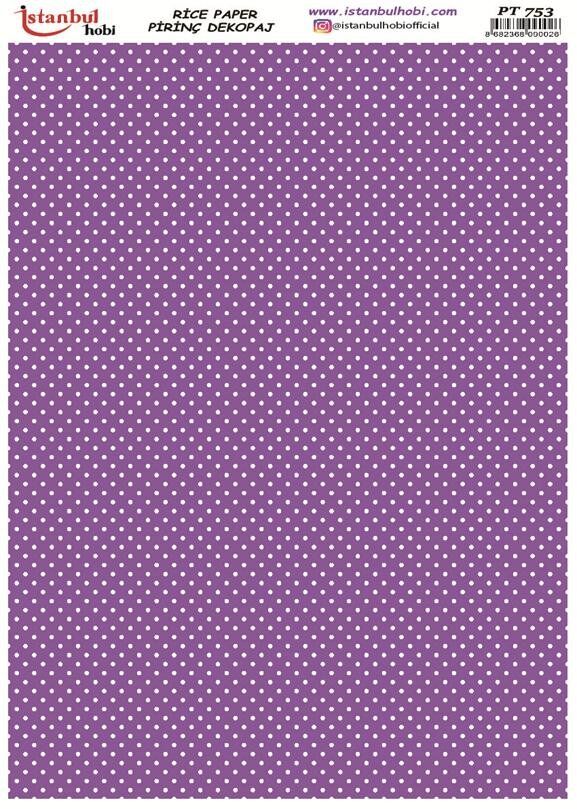 Pirinç Dekopaj Kağıdı 30x42cm PT-753