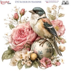 Ütü İle Rub On Transfer 30x30cm RB181