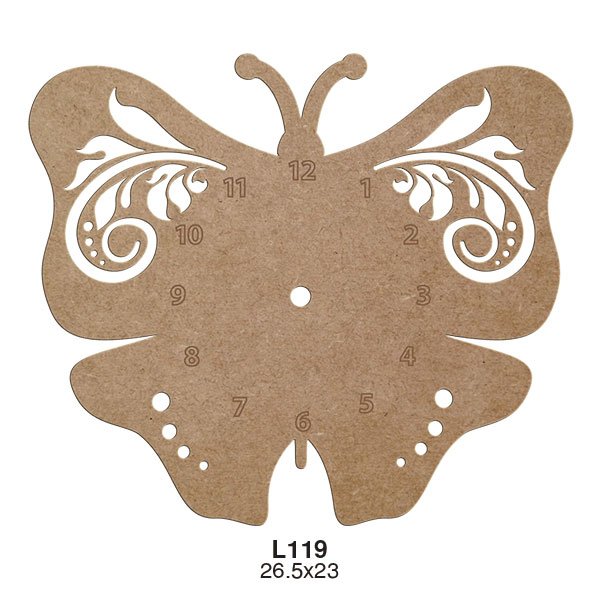 Kelebek Saat L120