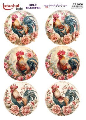 Sulu Transfer Kağıdı 25x35cm ST-1363
