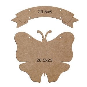 Kelebek Kapı Süsü L115