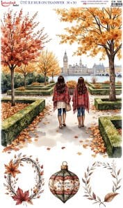 Ütü İle Rub On Transfer 30x50cm CK100