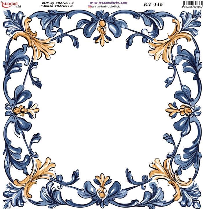 Kumaş Transfer Kağıdı 20x20cm KT-446