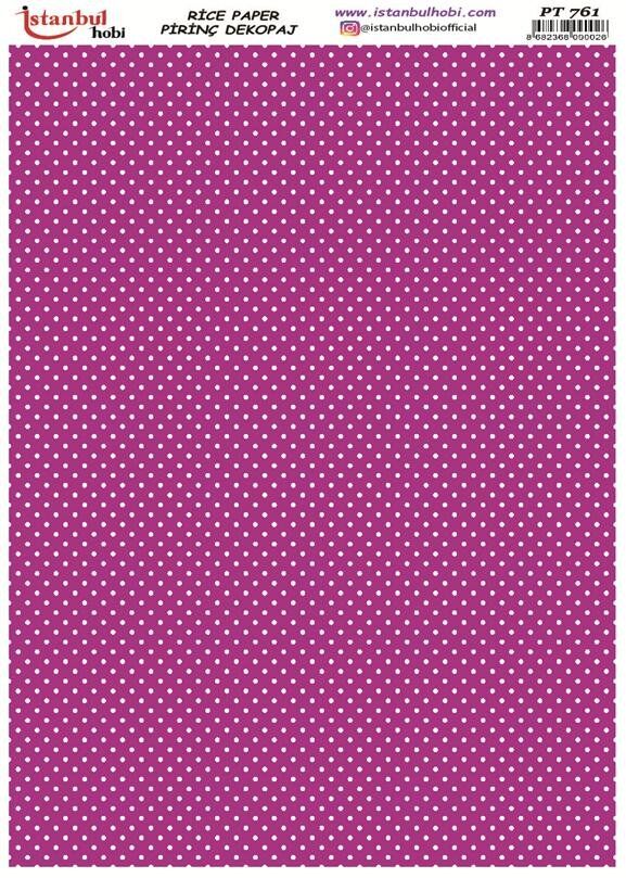 Pirinç Dekopaj Kağıdı 30x42cm PT-761