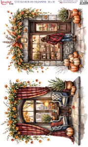 Ütü İle Rub On Transfer 30x50cm CK104