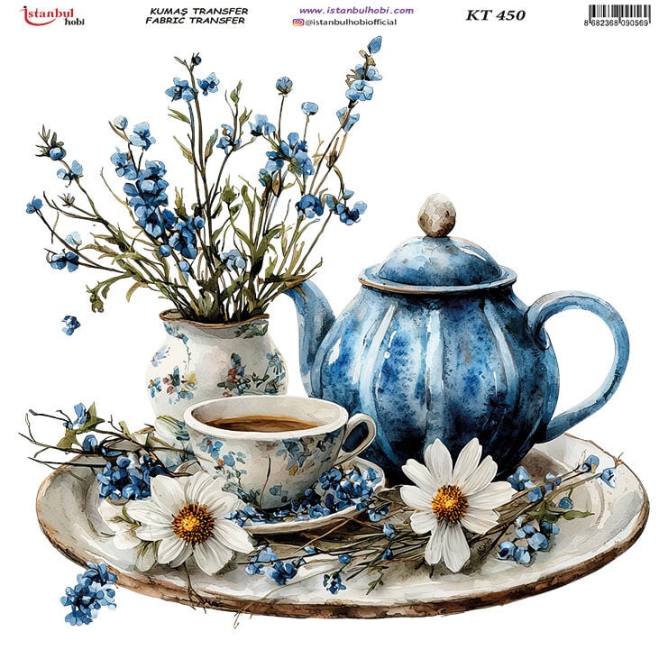 Kumaş Transfer Kağıdı 20x20cm KT-450
