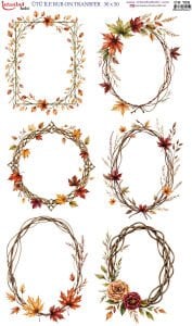 Ütü İle Rub On Transfer 30x50cm CK105