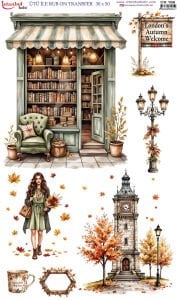 Ütü İle Rub On Transfer 30x50cm CK106