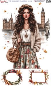 Ütü İle Rub On Transfer 30x50cm CK107