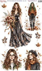 Ütü İle Rub On Transfer 30x50cm CK109