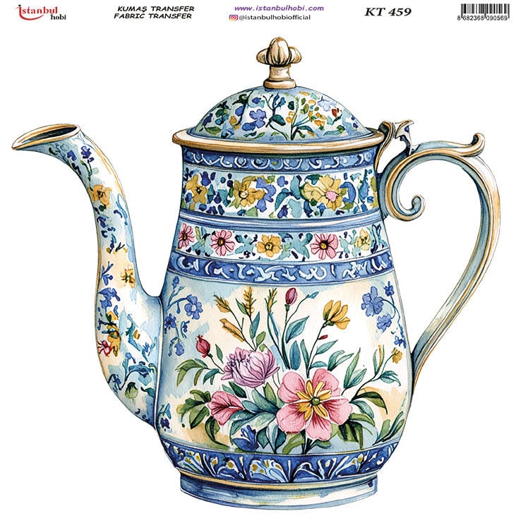 Kumaş Transfer Kağıdı 20x20cm KT-459