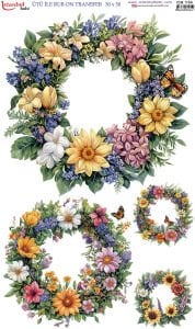 Ütü İle Rub On Transfer 30x50cm CK114