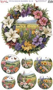 Ütü İle Rub On Transfer 30x50cm CK115