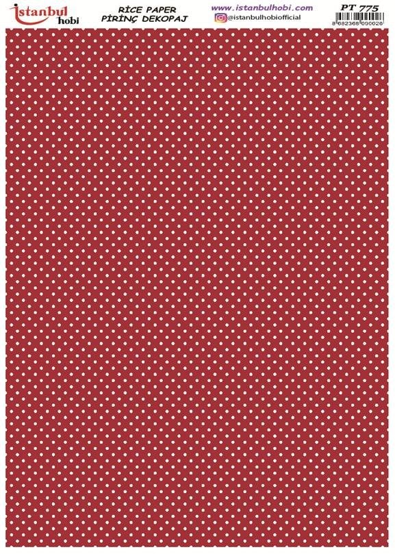 Pirinç Dekopaj Kağıdı 30x42cm PT-775