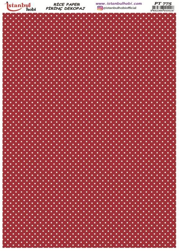 Pirinç Dekopaj Kağıdı 30x42cm PT-775