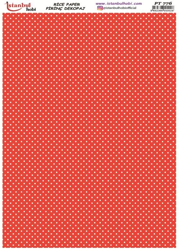 Pirinç Dekopaj Kağıdı 30x42cm PT-776