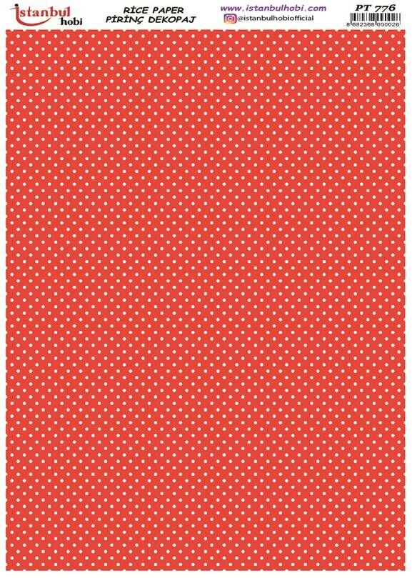 Pirinç Dekopaj Kağıdı 30x42cm PT-776