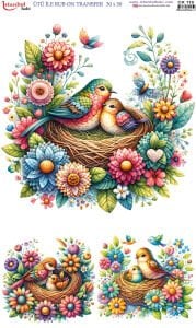 Ütü İle Rub On Transfer 30x50cm CK118