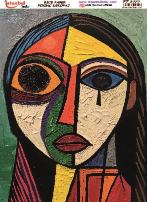Pirinç Dekopaj Kağıdı 30x42cm PT-2777